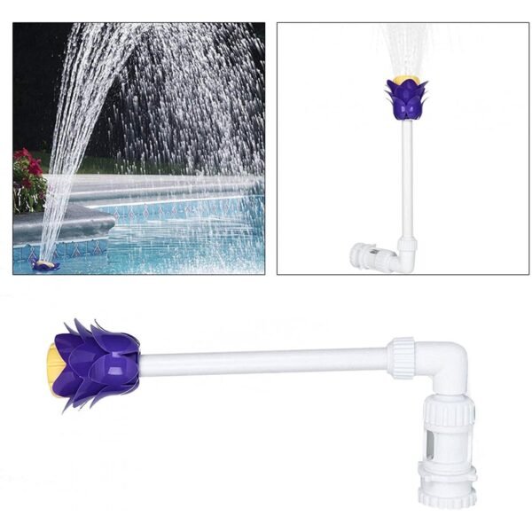 1-Piece Adjustable Swimming Pool Fountain Superma - Purple - Image 3