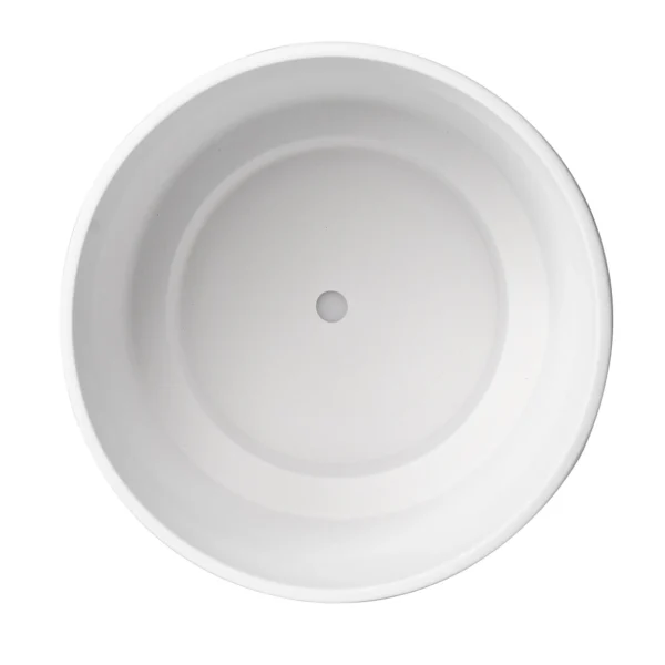 Gardens Pottery 12" Amy Ceramic Planter, White - Image 3